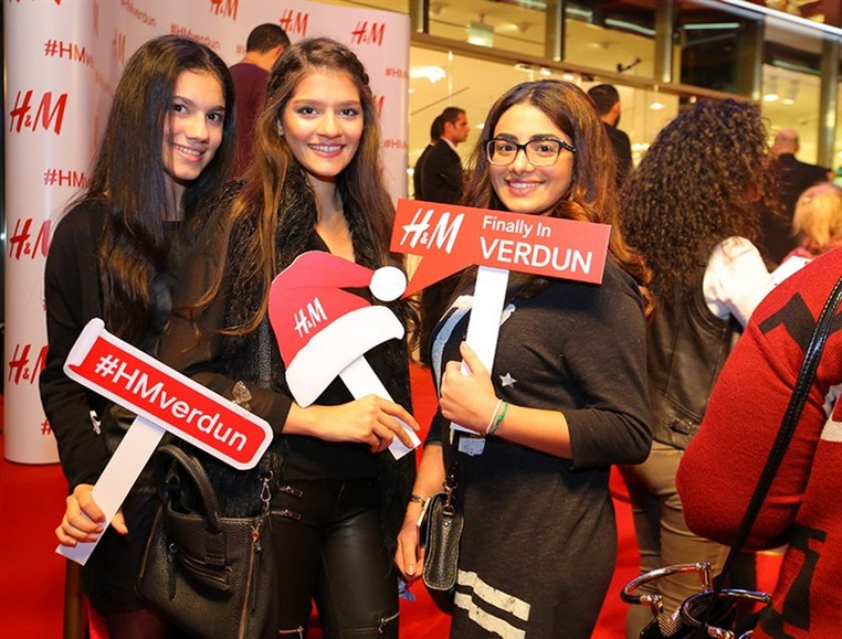 H&M Flagship Opening at Verdun